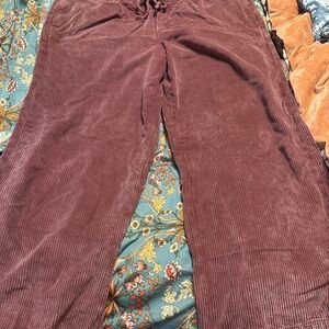 American Eagle Outfitters Rust Corduroy Pants